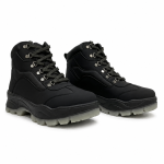 CTR OD-4 Black Trekking Shoes for Men & Women | High Ankle Anti-Skid Hiking Shoes | Lightweight Outdoor Footwear India