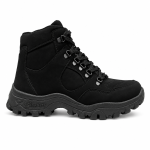 Coaster ROCKY-20 Hiking & Trekking Shoes for Men | Lightweight Water Resistant Outdoor Shoes | Black