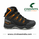 CTR RUB-50 High Ankle Trekking Shoes – Water Resistant, Anti-Skid Hiking & Outdoor Boots | Avocado Green