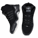CTR RUB 600 High Ankle Trekking Shoes – Lightweight Anti-Slip Hiking Shoes for Men & Women | Black
